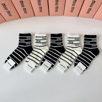 Cheap MIU MIU Socks #1345935 Replica Wholesale [$27.00 USD] [ITEM#1345935] on Replica MIU MIU Socks