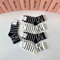Cheap MIU MIU Socks #1345935 Replica Wholesale [$27.00 USD] [ITEM#1345935] on Replica MIU MIU Socks
