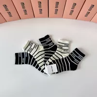 Cheap MIU MIU Socks #1345935 Replica Wholesale [$27.00 USD] [ITEM#1345935] on Replica MIU MIU Socks