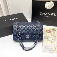 Cheap Chanel AAA Quality Messenger Bags In Silver For Women #1345936 Replica Wholesale [$80.00 USD] [ITEM#1345936] on Replica Chanel AAA Quality Messenger Bags