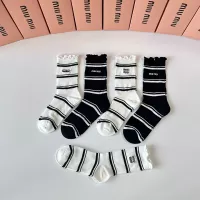 Cheap MIU MIU Socks #1345937 Replica Wholesale [$29.00 USD] [ITEM#1345937] on Replica MIU MIU Socks