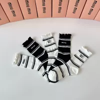 Cheap MIU MIU Socks #1345937 Replica Wholesale [$29.00 USD] [ITEM#1345937] on Replica MIU MIU Socks