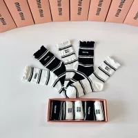 Cheap MIU MIU Socks #1345937 Replica Wholesale [$29.00 USD] [ITEM#1345937] on Replica MIU MIU Socks