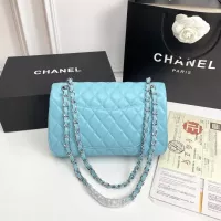 Cheap Chanel AAA Quality Messenger Bags In Silver For Women #1345938 Replica Wholesale [$80.00 USD] [ITEM#1345938] on Replica Chanel AAA Quality Messenger Bags
