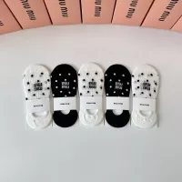 Cheap MIU MIU Socks #1345941 Replica Wholesale [$27.00 USD] [ITEM#1345941] on Replica MIU MIU Socks