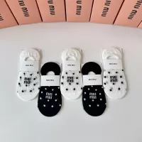 Cheap MIU MIU Socks #1345941 Replica Wholesale [$27.00 USD] [ITEM#1345941] on Replica MIU MIU Socks