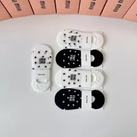 Cheap MIU MIU Socks #1345941 Replica Wholesale [$27.00 USD] [ITEM#1345941] on Replica MIU MIU Socks