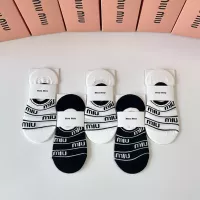 Cheap MIU MIU Socks #1345942 Replica Wholesale [$27.00 USD] [ITEM#1345942] on Replica MIU MIU Socks
