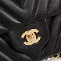 Cheap Chanel AAA Quality Messenger Bags In Gold For Women #1345943 Replica Wholesale [$80.00 USD] [ITEM#1345943] on Replica Chanel AAA Quality Messenger Bags