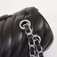 Cheap Chanel AAA Quality Messenger Bags In Silver For Women #1345944 Replica Wholesale [$80.00 USD] [ITEM#1345944] on Replica Chanel AAA Quality Messenger Bags