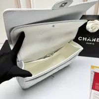 Cheap Chanel AAA Quality Shoulder Bags In Silver For Women #1345954 Replica Wholesale [$98.00 USD] [ITEM#1345954] on Replica Chanel AAA Quality Shoulder Bags