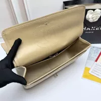 Cheap Chanel AAA Quality Shoulder Bags In Gold For Women #1345964 Replica Wholesale [$98.00 USD] [ITEM#1345964] on Replica Chanel AAA Quality Shoulder Bags
