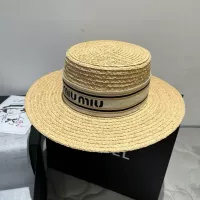Cheap MIU MIU Caps #1346085 Replica Wholesale [$56.00 USD] [ITEM#1346085] on Replica MIU MIU Caps