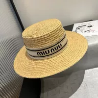 Cheap MIU MIU Caps #1346085 Replica Wholesale [$56.00 USD] [ITEM#1346085] on Replica MIU MIU Caps