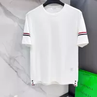 Cheap Thom Browne TB T-Shirts Short Sleeved For Men #1346328 Replica Wholesale [$85.00 USD] [ITEM#1346328] on Replica Thom Browne TB T-Shirts