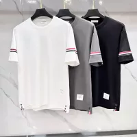 Cheap Thom Browne TB T-Shirts Short Sleeved For Men #1346330 Replica Wholesale [$85.00 USD] [ITEM#1346330] on Replica Thom Browne TB T-Shirts
