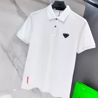 Cheap Prada T-Shirts Short Sleeved For Men #1346341 Replica Wholesale [$88.00 USD] [ITEM#1346341] on Replica Prada T-Shirts