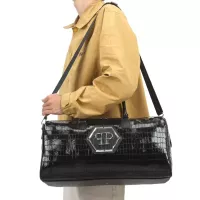 Cheap Philipp Plein PP Travel Bags #1346357 Replica Wholesale [$125.00 USD] [ITEM#1346357] on Replica Philipp Plein PP Travel Bags