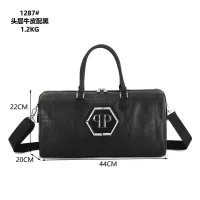 Cheap Philipp Plein PP Travel Bags #1346358 Replica Wholesale [$125.00 USD] [ITEM#1346358] on Replica Philipp Plein PP Travel Bags