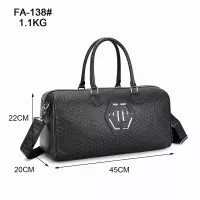 Cheap Philipp Plein PP Travel Bags #1346360 Replica Wholesale [$125.00 USD] [ITEM#1346360] on Replica Philipp Plein PP Travel Bags