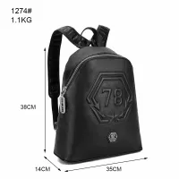 Cheap Philipp Plein PP AAA Backpacks #1346365 Replica Wholesale [$118.00 USD] [ITEM#1346365] on Replica Philipp Plein PP AAA Backpacks