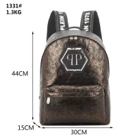Cheap Philipp Plein PP AAA Backpacks #1346371 Replica Wholesale [$118.00 USD] [ITEM#1346371] on Replica Philipp Plein PP AAA Backpacks