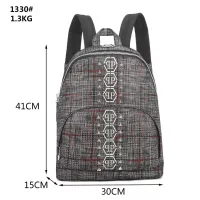 Cheap Philipp Plein PP AAA Backpacks #1346375 Replica Wholesale [$118.00 USD] [ITEM#1346375] on Replica Philipp Plein PP AAA Backpacks