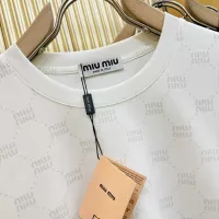 Cheap MIU MIU T-Shirts Short Sleeved For Men #1346380 Replica Wholesale [$80.00 USD] [ITEM#1346380] on Replica MIU MIU T-Shirts
