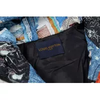 Cheap Louis Vuitton LV Down Feather Coat Long Sleeved For Men #1346486 Replica Wholesale [$112.00 USD] [ITEM#1346486] on Replica Louis Vuitton LV Down Feather Coat