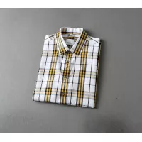 Cheap Burberry Shirts Short Sleeved For Men #1346554 Replica Wholesale [$36.00 USD] [ITEM#1346554] on Replica Burberry Shirts