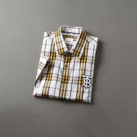 Cheap Burberry Shirts Short Sleeved For Men #1346582 Replica Wholesale [$36.00 USD] [ITEM#1346582] on Replica Burberry Shirts