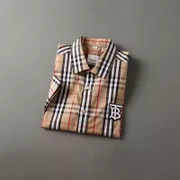 Cheap Burberry Shirts Short Sleeved For Men #1346584 Replica Wholesale [$36.00 USD] [ITEM#1346584] on Replica Burberry Shirts