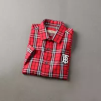 Cheap Burberry Shirts Short Sleeved For Men #1346587 Replica Wholesale [$36.00 USD] [ITEM#1346587] on Replica Burberry Shirts