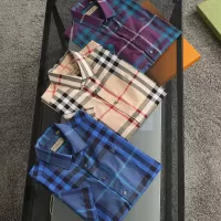 Cheap Burberry Shirts Short Sleeved For Men #1346602 Replica Wholesale [$38.00 USD] [ITEM#1346602] on Replica Burberry Shirts
