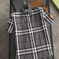 Cheap Burberry Shirts Short Sleeved For Men #1346604 Replica Wholesale [$39.00 USD] [ITEM#1346604] on Replica Burberry Shirts
