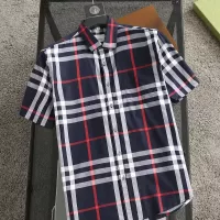Cheap Burberry Shirts Short Sleeved For Men #1346605 Replica Wholesale [$39.00 USD] [ITEM#1346605] on Replica Burberry Shirts