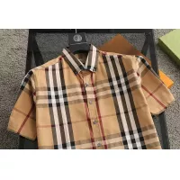 Cheap Burberry Shirts Short Sleeved For Men #1346609 Replica Wholesale [$36.00 USD] [ITEM#1346609] on Replica Burberry Shirts