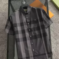 Cheap Burberry Shirts Short Sleeved For Men #1346620 Replica Wholesale [$36.00 USD] [ITEM#1346620] on Replica Burberry Shirts