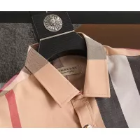 Cheap Burberry Shirts Short Sleeved For Men #1346625 Replica Wholesale [$38.00 USD] [ITEM#1346625] on Replica Burberry Shirts
