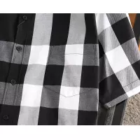 Cheap Burberry Shirts Short Sleeved For Men #1346629 Replica Wholesale [$38.00 USD] [ITEM#1346629] on Replica Burberry Shirts