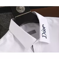 Cheap Christian Dior Shirts Short Sleeved For Men #1346640 Replica Wholesale [$38.00 USD] [ITEM#1346640] on Replica Christian Dior Shirts
