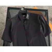 Cheap Christian Dior Shirts Short Sleeved For Men #1346641 Replica Wholesale [$38.00 USD] [ITEM#1346641] on Replica Christian Dior Shirts