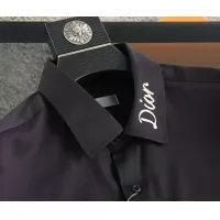 Cheap Christian Dior Shirts Short Sleeved For Men #1346641 Replica Wholesale [$38.00 USD] [ITEM#1346641] on Replica Christian Dior Shirts