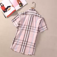 Cheap Burberry Shirts Short Sleeved For Women #1346644 Replica Wholesale [$36.00 USD] [ITEM#1346644] on Replica Burberry Shirts