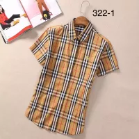 Cheap Burberry Shirts Short Sleeved For Women #1346647 Replica Wholesale [$36.00 USD] [ITEM#1346647] on Replica Burberry Shirts