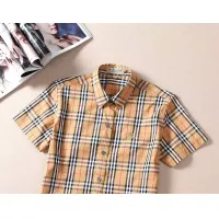 Cheap Burberry Shirts Short Sleeved For Women #1346648 Replica Wholesale [$36.00 USD] [ITEM#1346648] on Replica Burberry Shirts