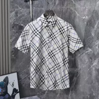 Cheap Burberry Shirts Short Sleeved For Men #1346651 Replica Wholesale [$39.00 USD] [ITEM#1346651] on Replica Burberry Shirts