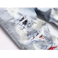 Cheap Amiri Jeans For Men #1346770 Replica Wholesale [$48.00 USD] [ITEM#1346770] on Replica Amiri Jeans