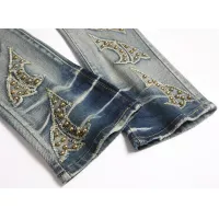 Cheap Amiri Jeans For Men #1346775 Replica Wholesale [$48.00 USD] [ITEM#1346775] on Replica Amiri Jeans