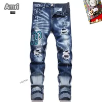 Cheap Amiri Jeans For Men #1346776 Replica Wholesale [$48.00 USD] [ITEM#1346776] on Replica Amiri Jeans